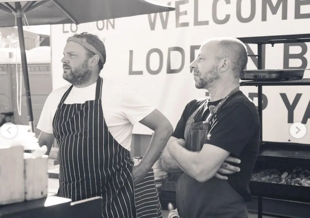 Nick and James at Loddon Brewery